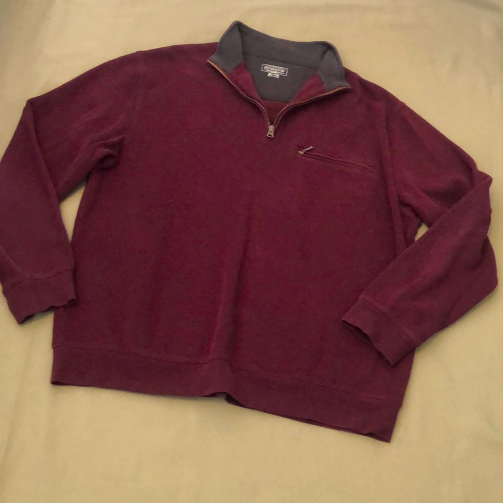 PENDLETON 💯cotton men’s Jacket red color (burgundy ) size XL” - Picture 7 of 16